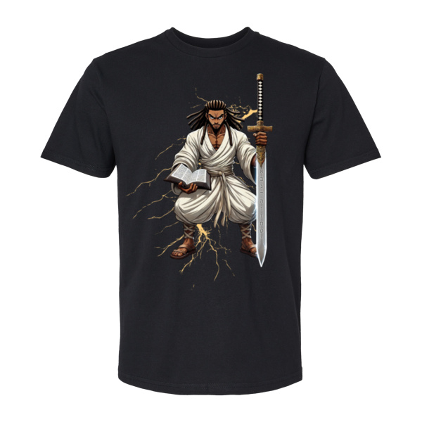Hebrew Samurai Midweight Tee Thumbnail